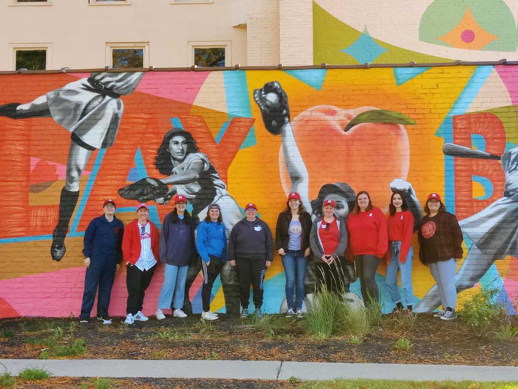 Hey <a href="/PrimeVideo/">Prime Video</a> @AmazonStudios! Did you know that a bunch of people love #ALeagueOfTheirOwn so much that we went to Rockford to celebrate it? Look at the community this show has brought together! Don’t you think we deserve #MoreThanFour?