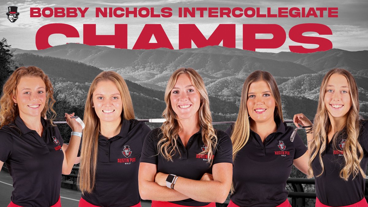 Workin' 9 to 5 for tournament win #⃣3⃣‼️

It was a cold one in the Great Smokey Mountains... but the 𝗚𝗢𝗩𝗦 came out on 🔝! 🎩⛳️

#ASUNWGolf | #LetsGoPeay