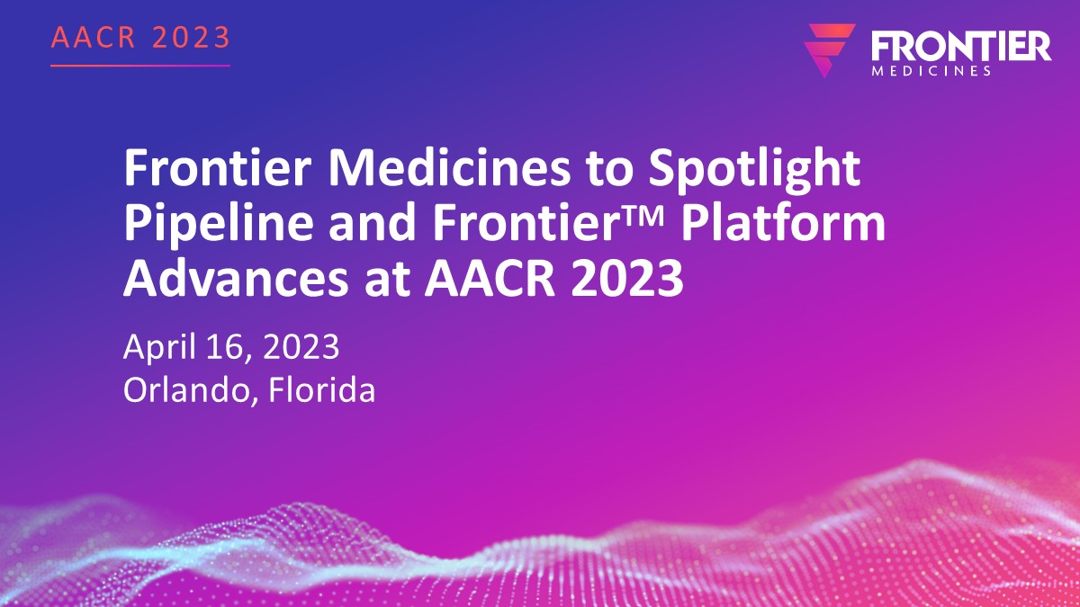 We are excited to join our colleagues in #biotech at #AACR23 in Orlando as we present updates on our lead candidate  and the Frontier™ Platform. #oncology #chemoproteomics #undruggable
rb.gy/hnkzbn