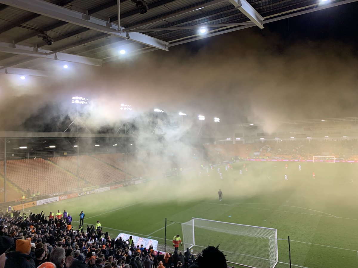 Superb performance on the pitch but just as important was the performance of The North Stand for one of our own 🙏 🍊