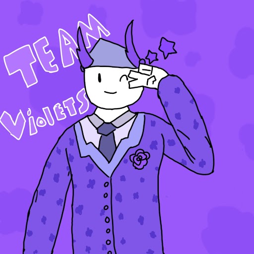 Unofficialreali's tweet photo. TEAM VIOLETS PROPOGANDA!!!!
#TeamViolets #Phighting #robloxart https://t.co/M7YjfIbo8D