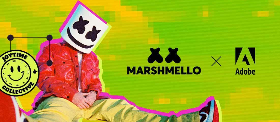 itsgabrielup's tweet photo. I am very happy and very grateful to have been able to see my design in your new music video. I love you so much, @marshmello. 🥺🫂💗
@JoyTimeCollectv
@AdobeExpress
#MarshmelloxAdobe
#Marshmello
#Again
#JoytimeIV https://t.co/FU9Ne2VMtn