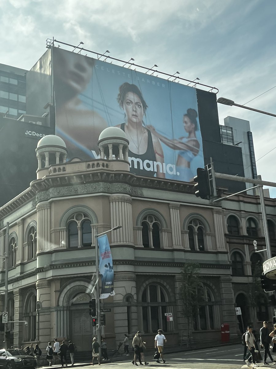 Spotted in Sydney today! #Wellmania – starring @celestebarber_, based on @BrigidWD's book, co-created by yours truly – is coming, people. Get it in your eyeballs March 29! Only on @netflix.