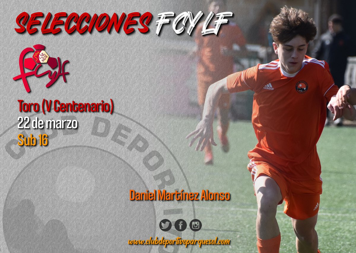 CDParquesol's tweet photo. SELECCIÓN | 🏆🍊⚽️ ¡Nueva convocatoria de la Sub 16 de la @FCyLF con representación de nuestro club!

👉 Dani Martínez Alonso

Entrenamiento en Toro el 22 de marzo. ¡Enhorabuena, Dani! 🧡💪

#Selección #VamosParquesol #Convocatoria #FCYLF #Parquesol https://t.co/SqAx49p4J0