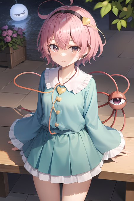 さとりん#東方Project#古明地さとり 