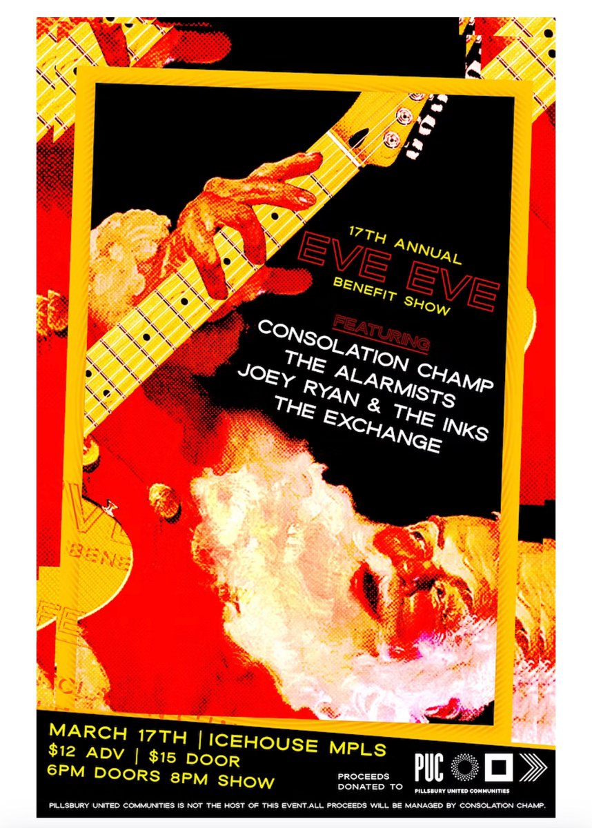 ConslationChamp's tweet photo. This Friday!  Doors open at 6, and recommend making a reservation to enjoy some delicious dinner at @icehousempls before music starts at 8.  Tix here: https://t.co/WatPvzHSNa https://t.co/TykDXXNx6W