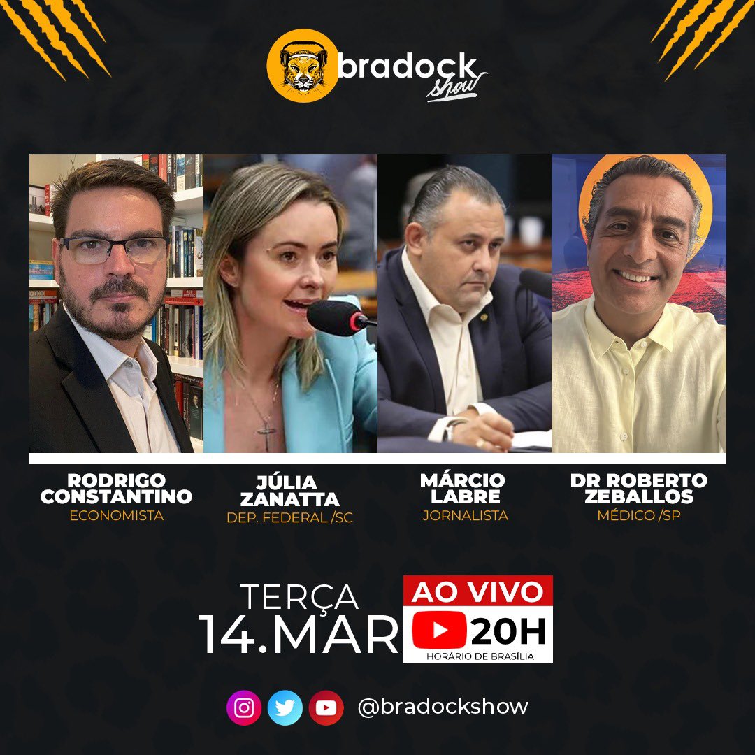 BradockShow's tweet photo. #BradockShow #NovoPrograma #Noticias https://t.co/AGhBAthiNY