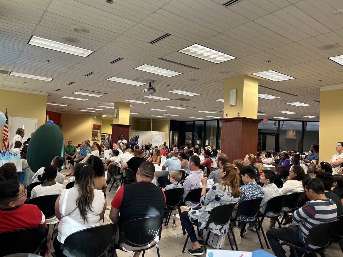 Always a great time celebrating Palm Beach County students and schools for their SuccessMaker achievements. Another full house this evening! ⁦<a href="/SavvasLearning/">Savvas Learning</a>⁩ ⁦<a href="/MickeyBanek/">Mickey Banek</a>⁩ ⁦<a href="/ChristineLPercy/">ChristineLPercy</a>⁩ ⁦<a href="/mrpetersonteach/">Chris Peterson</a>⁩ ⁦<a href="/robrien2013/">Robin O'Brien</a>⁩ ⁦<a href="/evacwynar/">Eva Cwynar</a>⁩