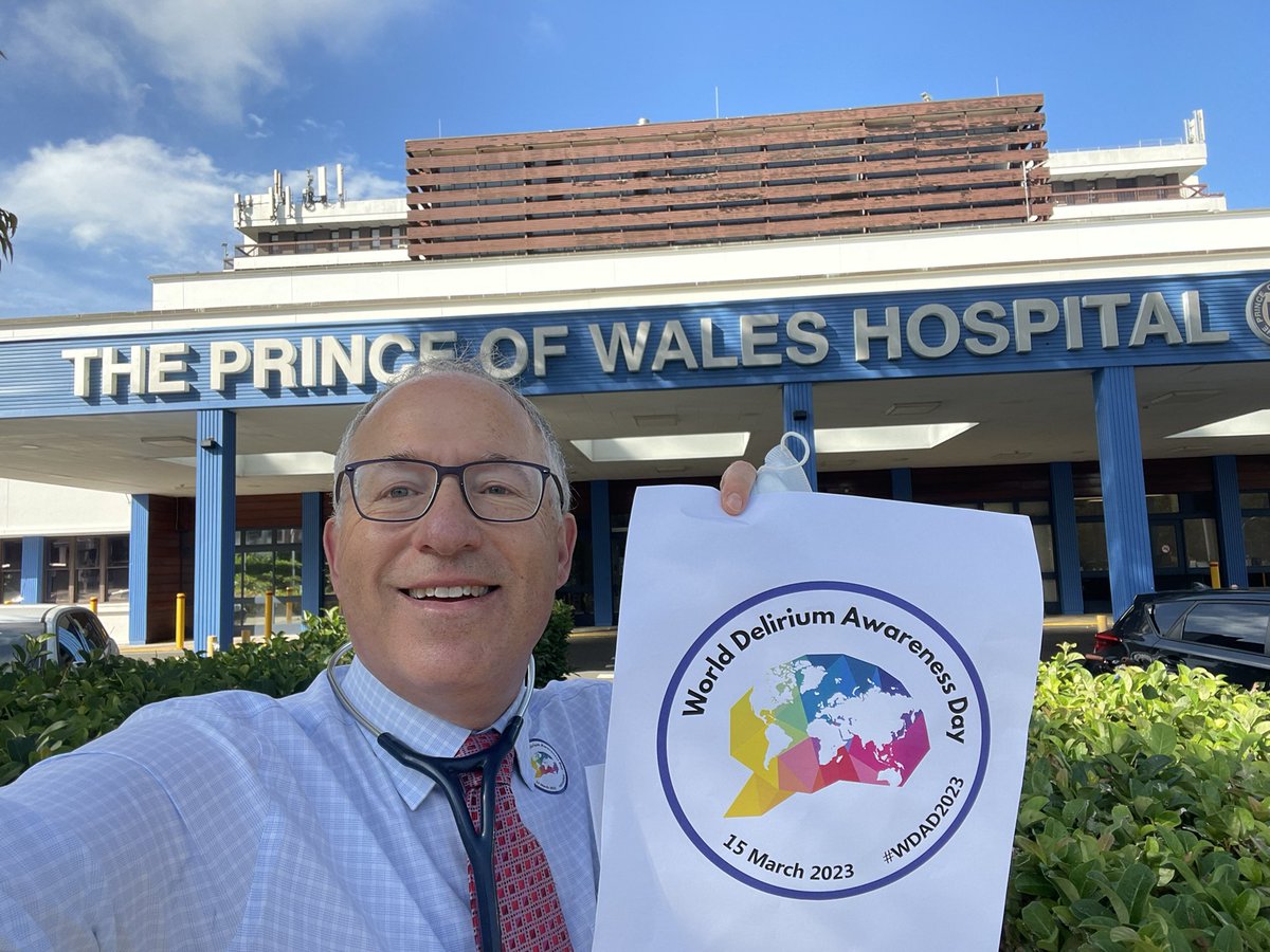 Happy World Delirium Awareness Day from Sydney #WDAD2023 <a href="/ANZDA_delirium/">AustralasianDelirium</a>
