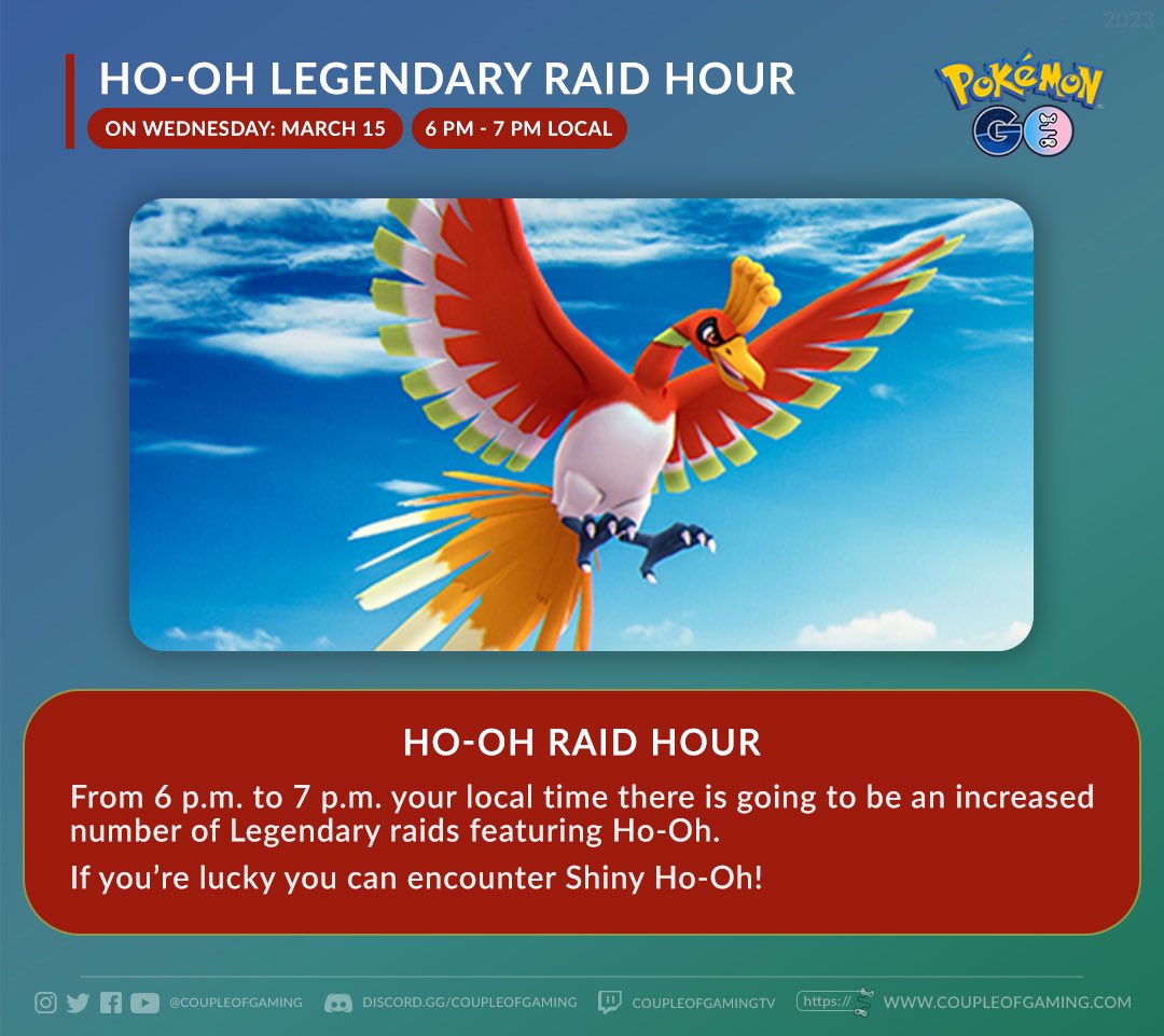 How to Find (& Catch) Ho-Oh in Pokémon GO