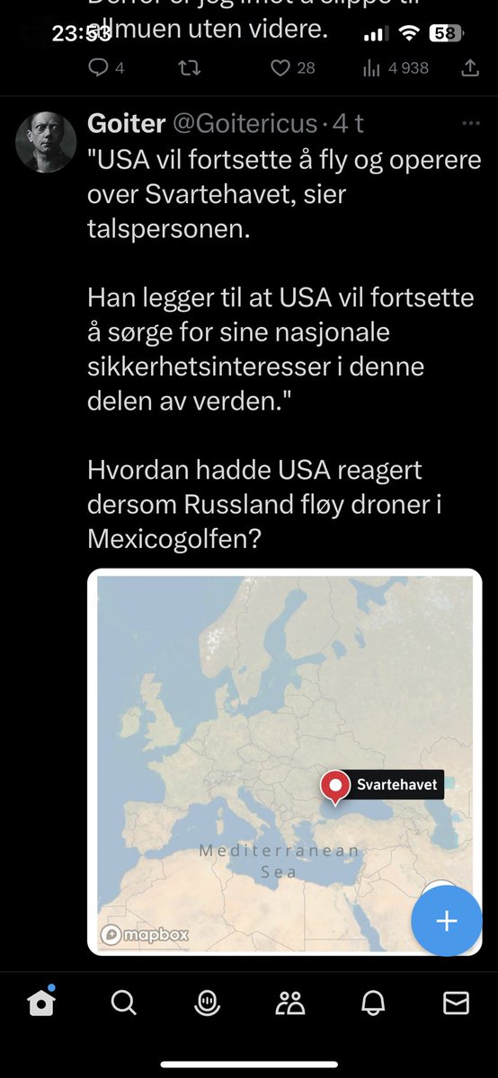 Dumme USA eskalerer krigen ved å la russiske jagere krasje i dronene demses. Whataboutery er komplett legitim argumentasjon for de som ikke har lest seg opp!!11!!!! Les deg opp!!!11!!!!Qn1’qmm