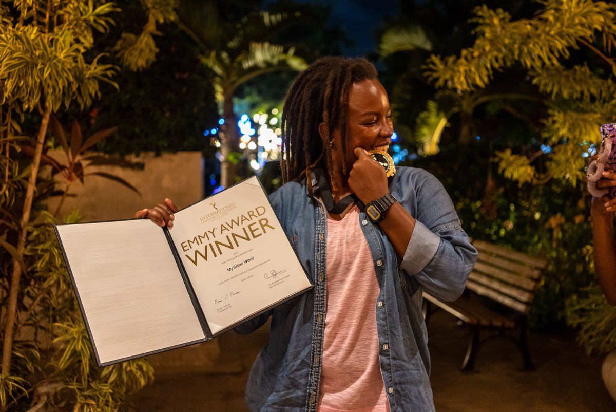 Impact(Ed) International (@impact_ed_intl) on Twitter photo We can’t get enough of these 📸 from last week’s celebration with the Tanzanian cast and crew of <a href="/MyBetterWorld1/">My Better World</a> 🎉
Exceptional talent and hard work produced this historic International Emmy win. What an achievement! 🎖
Thank you <a href="/Fundi_Films/">Fundi Films</a> for hosting such a special event We can’t get enough of these 📸 from last week’s celebration with the Tanzanian cast and crew of <a href="/MyBetterWorld1/">My Better World</a> 🎉
Exceptional talent and hard work produced this historic International Emmy win. What an achievement! 🎖
Thank you <a href="/Fundi_Films/">Fundi Films</a> for hosting such a special event