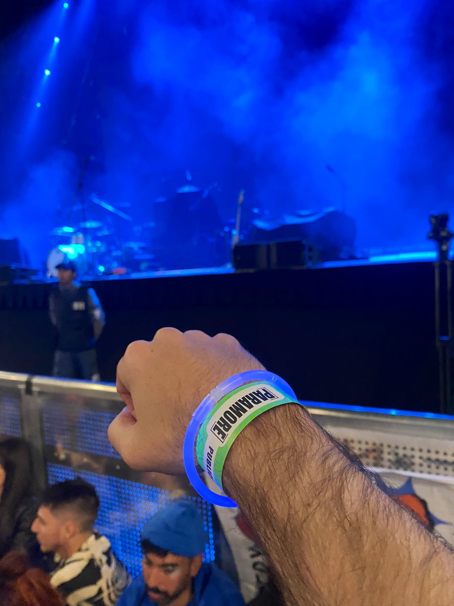 Here we are! #ParamoreBogota