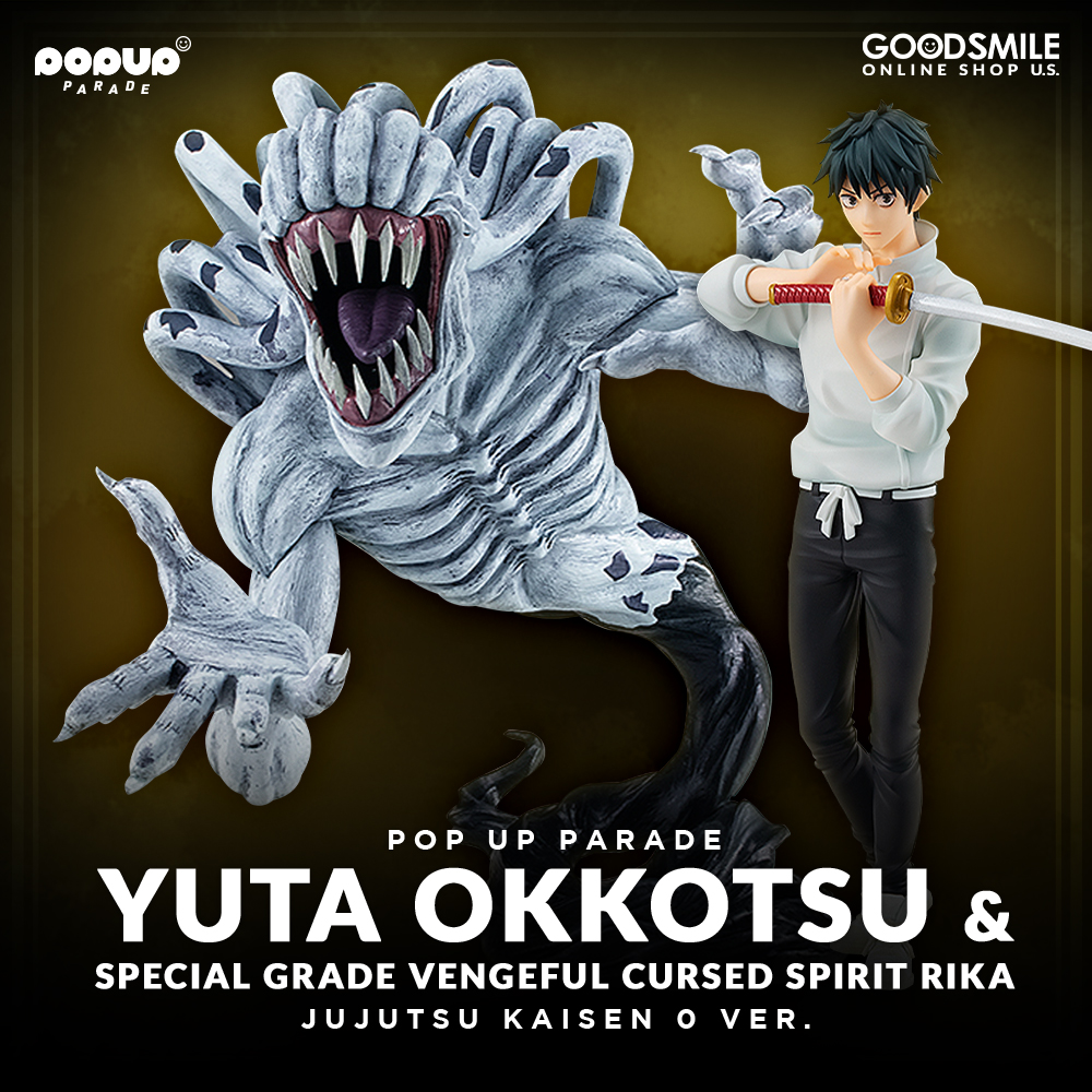 POP UP PARADE Yuta Okkotsu & Special Grade Vengeful Cursed Spirit Rika Jujutsu Kaisen 0 Ver. L are ready to unleash their immense power in these incredible figures! Pre-order both now on GOODSMILE ONLINE SHOP US! Shop: s.goodsmile.link/d9h #JujutsuKaisen #JJK #Goodsmile