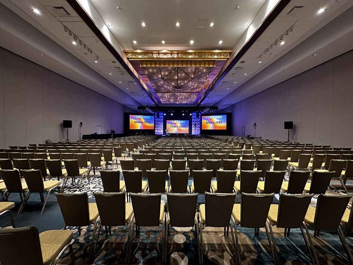 Tomorrow <a href="/sxsw/">SXSW</a> (11:30am Salon H) be in one of these seats <a href="/Hilton/">Hilton</a> downtown #Austin for something awesome!

#QuantumanAI 
#QuantumComputing 
#ArtificalIntelligence