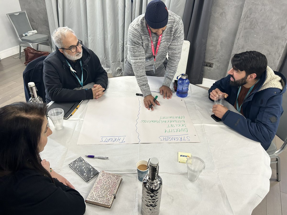 DevelopGlodwick's tweet image. Fantastic away day workshop delivered by @786maq for our group today, a lots of positives taken out and future is bright  #developcommunity @OsmanSayyed