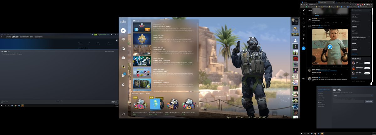 eLSerbiaN's tweet photo. Loading .....  Please wait ... Searching for Update ....
 @CSGO #csgos2 #source2 #csgosource2 #css2 https://t.co/vkeGAceVmR
