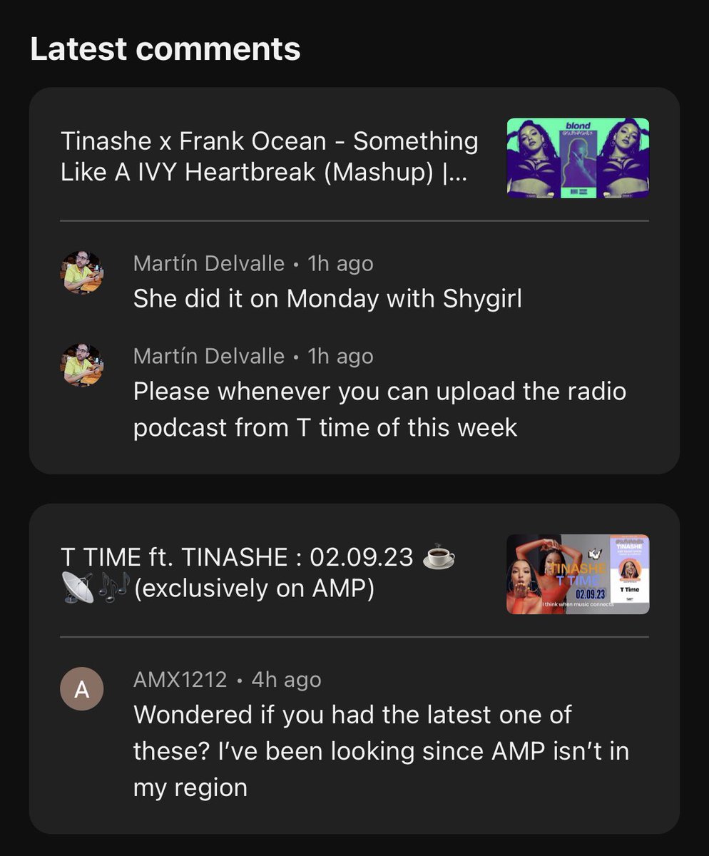 supnashex's tweet photo. Youtube followers are looking for the latest TTime radio show Recap !
How exciting they will be in for a treat this was a good show !
don’t worry we will have it up soon !!!
#supnashex #ttime #ampradio #radioshow #specialguest #shygirl #recap #liveonamp https://t.co/lCXgU9NO2f