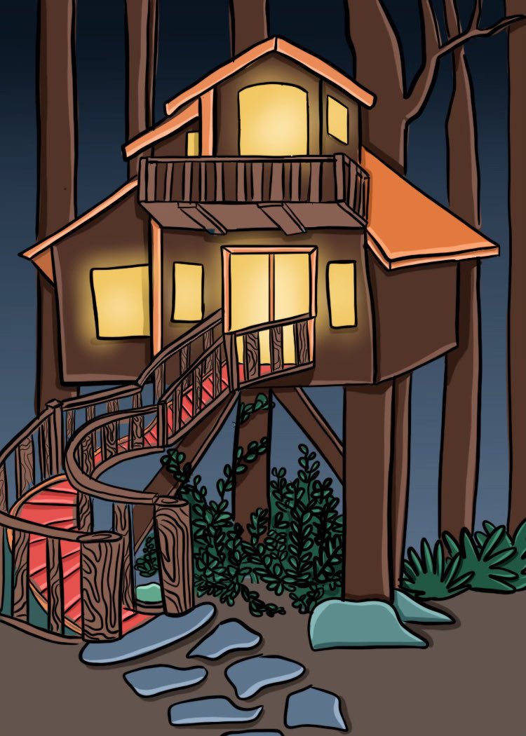 Cartoon 73/365, year 3. Tim and I think something might be off with this (the ramp?) but quite happy w/ how it looks for now :)