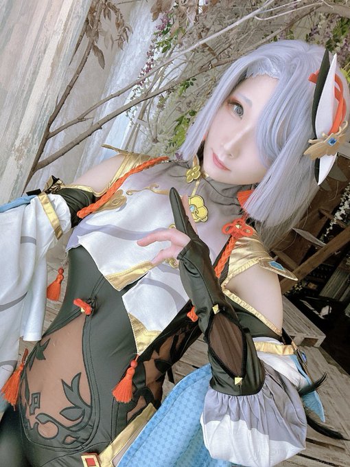 申鶴やりました
#コスプレ　#原神　#原神コスプレ　#gensinimpact https://t.co/XIe8Grdor0