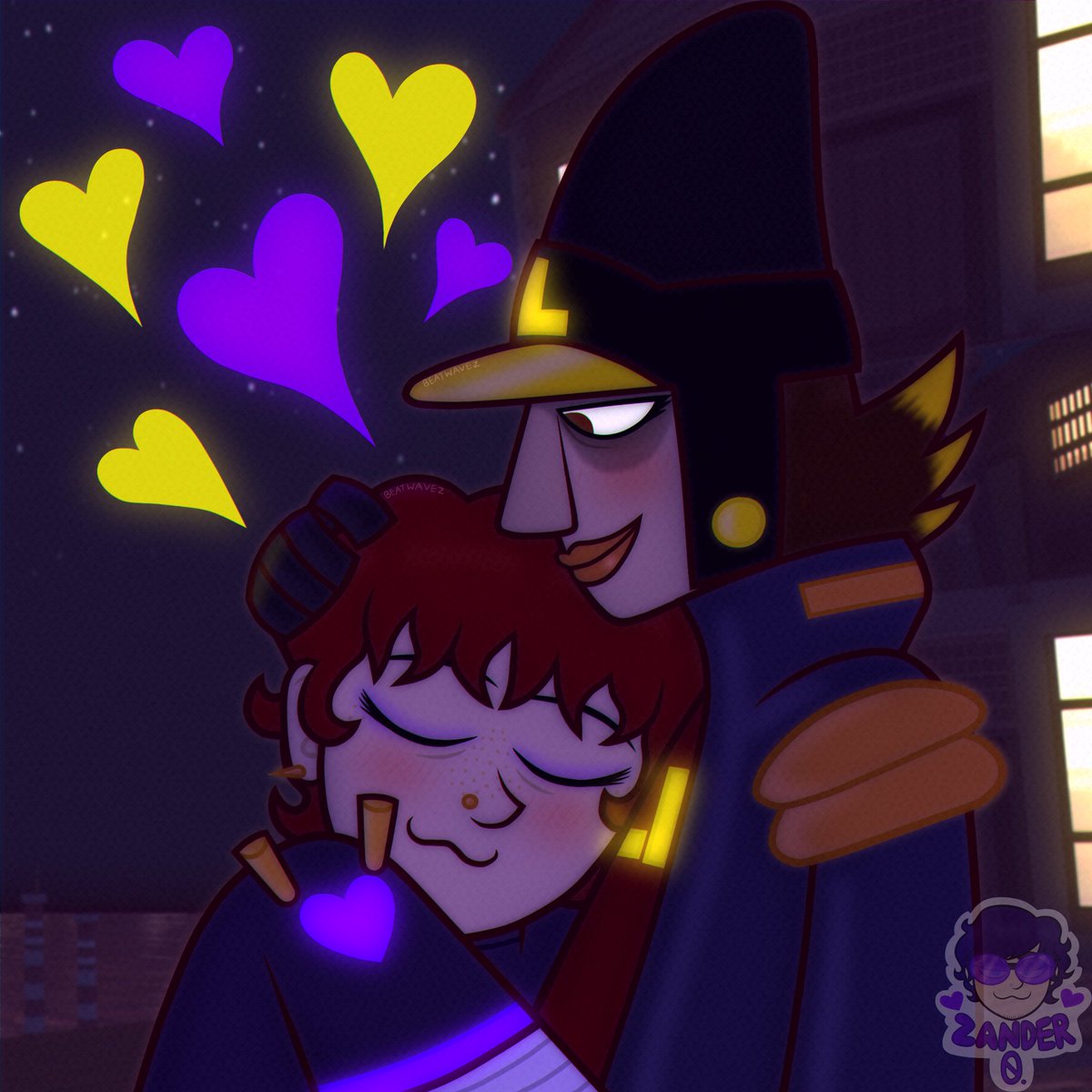 ZER08EAT's tweet photo. Just two gayasses sitting upon their secret spot on the highest spot of Rokkaku-dai Heights.
#jetsetradio #jetsetradiofuture #jsrfmp #artistsontwitter https://t.co/9KXXViayY5