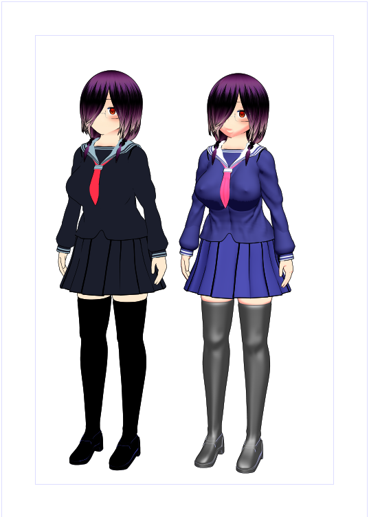 クリスタ2の自動陰影試してみたぜ。
左が元絵。右が自動陰影。
ウチの3Dモデルは色数が多すぎて自動陰影出来なかったので、諧調化してから処理。
モノクロはいけそう。
でもモデルは無理だなあ。 