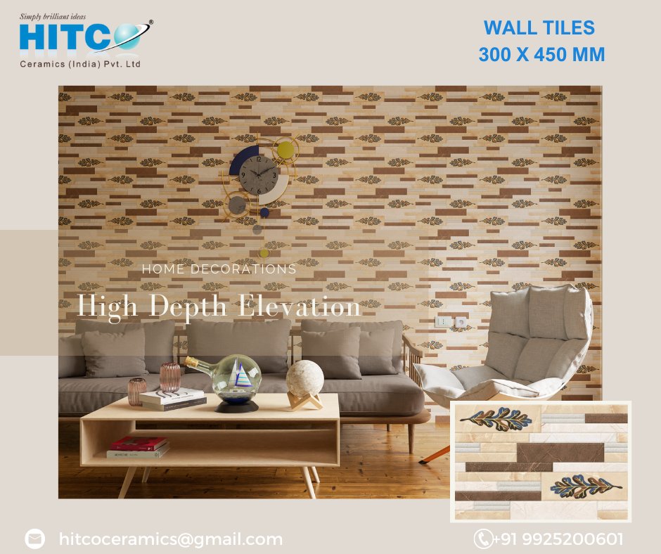 hitcoceramics's tweet photo. Introducing the latest high depth elevation wall tile collection from the house of Hitco ceramics (india) Pvt. Ltd.

#AvailableNow #NewProduct #highdepthelevation #walltiles #walltilesdesign #tiles #tilesdesign https://t.co/G5OLoJi4w9