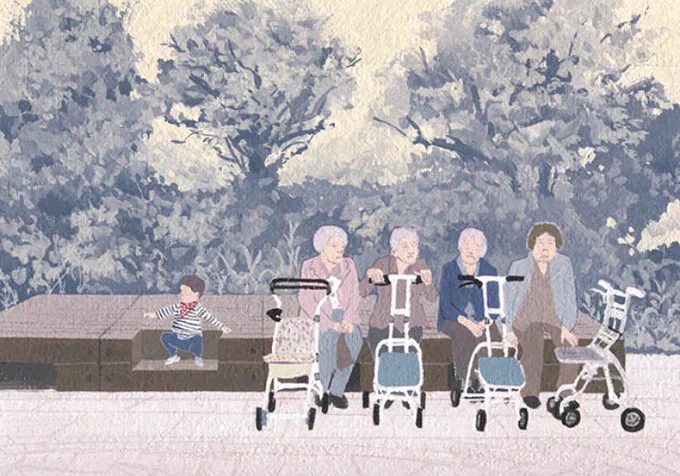 クライアントに推薦したのでよろしくメカドックとメールがよく来るんですが、なんとかの絵は激渋なんですが大丈夫ですか?と思うような、華やかな案件が多くて、恐縮してしまう。なので案件にたどり着いた事はないです。コレは前に描いた、彦根のお姉さん方です。 