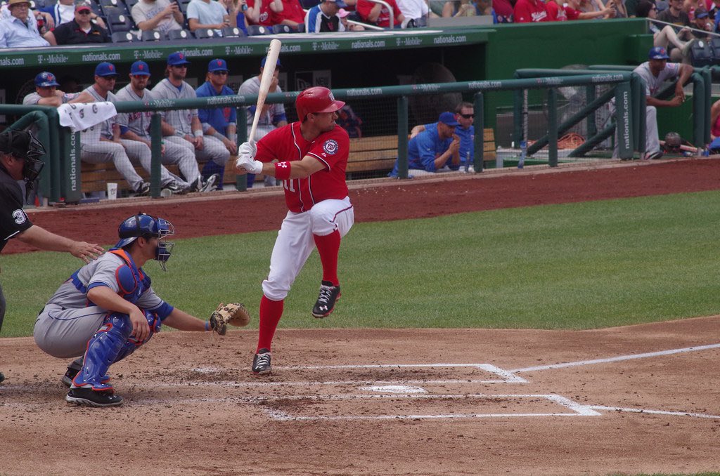 If you’re playing rec league softball and a batter has a leg kick in his swing like this picture. You’re gonna have a bad time.