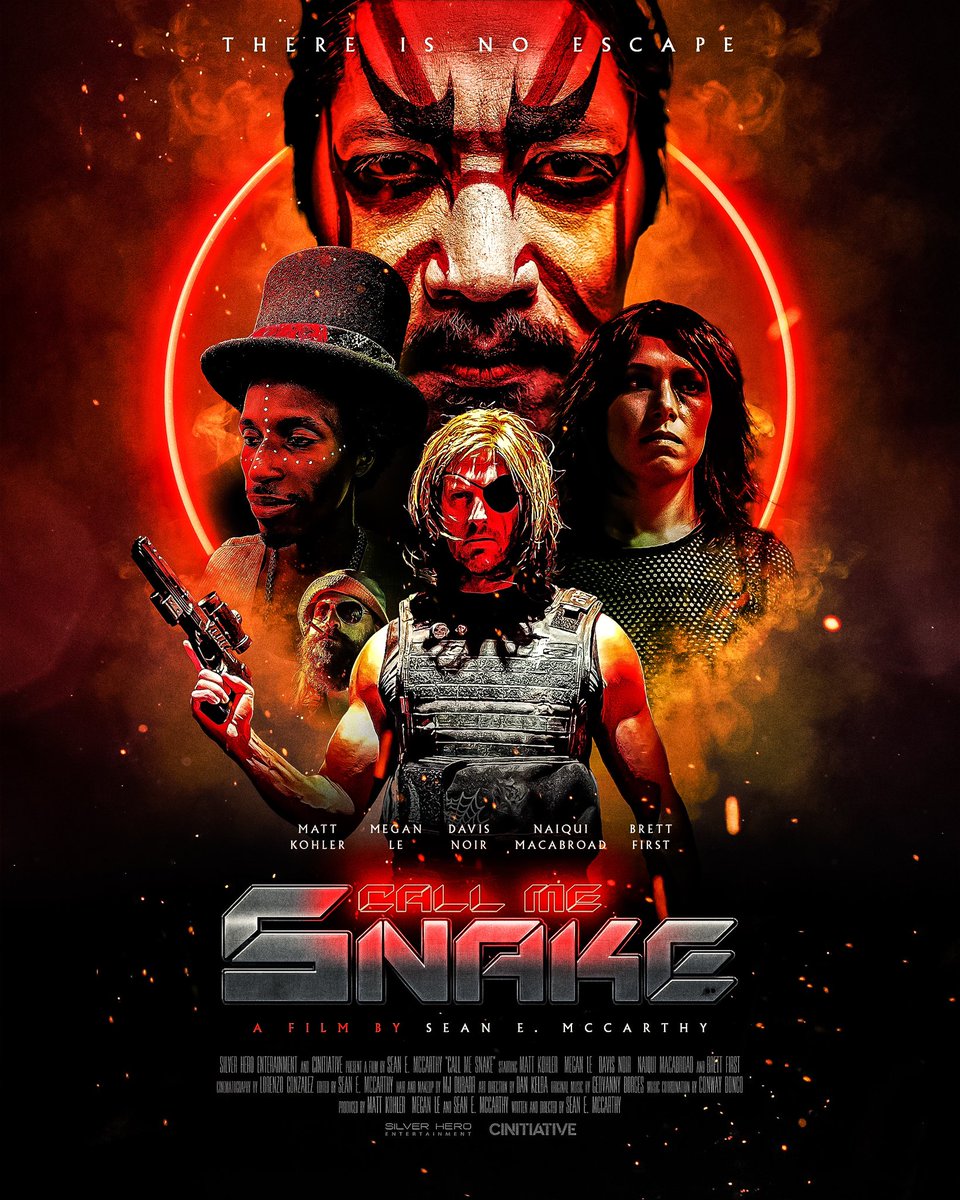 DavisNoir's tweet photo. CALL ME SNAKE 🐍 Official Poster 2

#CallMeSnake #ThereIsNoEscape #SnakePlissken #EscapeFromNewYork #EscapeFromLA #JohnCarpenter #FanFilm #NewVegas #IndieFilm #SciFi #Action #Thriller #Dystopian #AntiHero #IThoughtYouWereDead #WelcomeToNewVegas #SurvivalOfTheRuthless https://t.co/m3uPHcWRiE