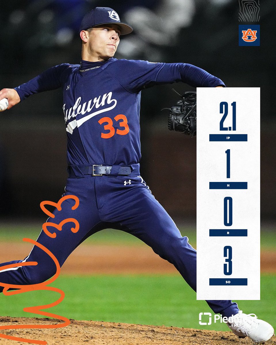AuburnBaseball's tweet photo. 𝗣𝗶𝘁𝗰𝗵𝗲𝗿 𝗼𝗳 𝘁𝗵𝗲 𝗚𝗮𝗺𝗲

@willcannon20 💪 

#WarEagle https://t.co/fBGiIJ5JX4