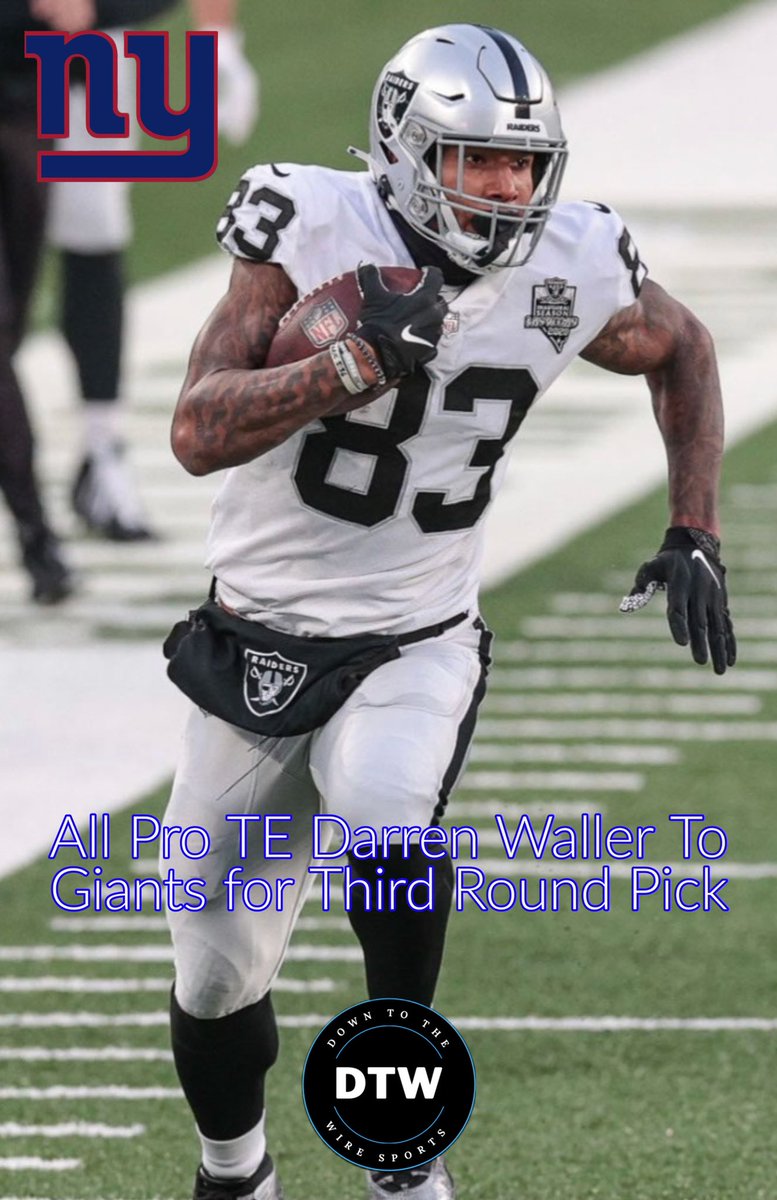DownToTheWire9's tweet photo. Darren Waller you are a New York Giant!!!! #bigblue #togetherblue #giants #nygiants #nfl #football #nyfootball #giantsfootball #giantsfanalldayforever #giantspride #JoeSchoen #daboll #bigblue #metlife #radiopodcast #dttw #welovejoeschoen #joeschoen https://t.co/GuErebiy1a