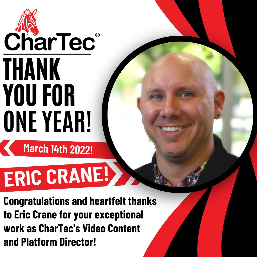 chartec_haas's tweet photo. We are truly honored to have such a creative powerhouse and trailblazer on our team!
From everyone here at CharTec and ARRC,
Thank You Eric!
#CharTec #business #entrepreneur #motivation #success #hacking #CEO #Cybersecurity https://t.co/i79tg9osUF