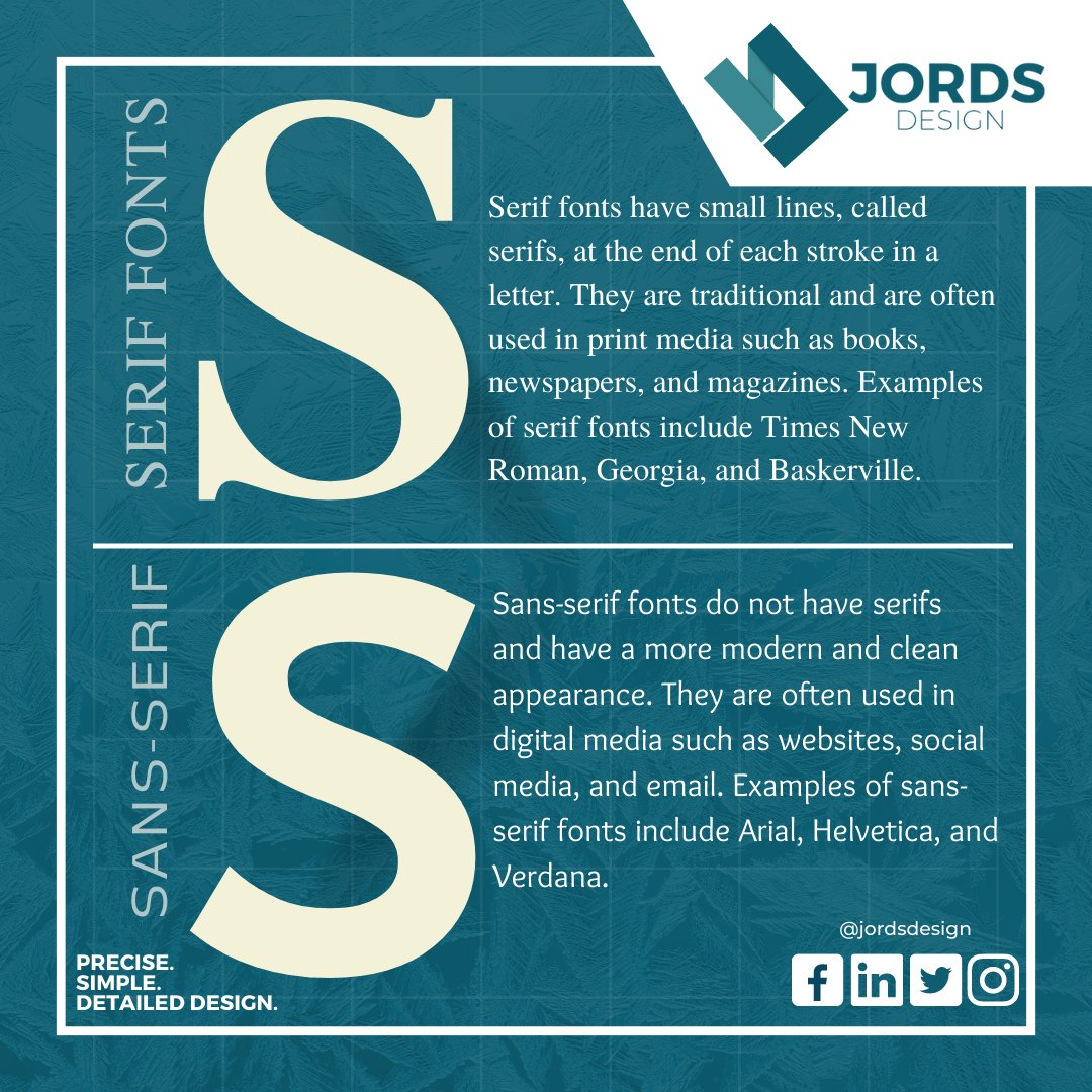 jordsdesign12's tweet image. There are several different types of fonts, each with its own unique characteristics.

If you enjoy my content, please like and follow me on: 😊
Facebook: bit.ly/3ZpeIm8
Instagram: bit.ly/3kDCgFa

#DigitalJobsPH #GraphicsDesignPSDandAI #JordanIgnacio