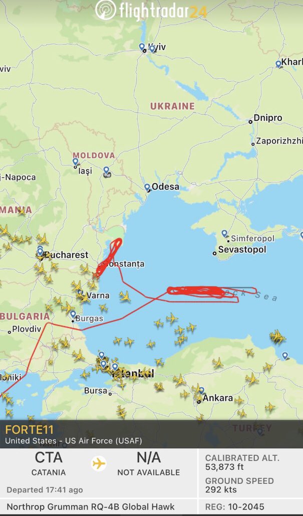 The fact that Russian fighter jets dared to harass and down an American MQ-9 drone over the international waters of the Black Sea today means that U.S. F-16s should accompany the reconnaissance drones on their future missions in the area.