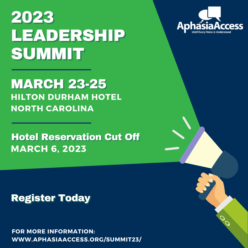 ConstantTherapy's tweet photo. We are looking forward to & proud to be the sponsor of the 2023 @AphasiaAccess Leadership Summit! Will we see you there?
https://t.co/WsHb6Ui3em
#aphasiaaccess #speechtherapist https://t.co/tOtbYOE6mU