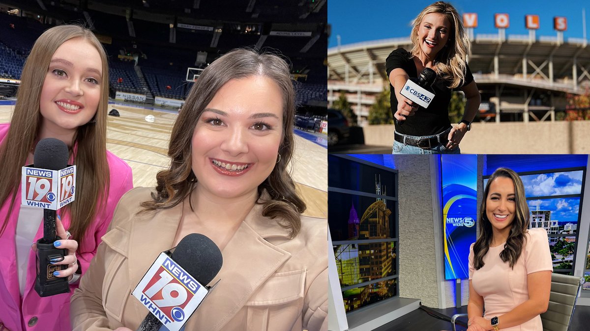 Catching up with some awesome sports anchors & reporters from #NexstarNation 
This story about #WomenInSports featuring @_TaylorKauffman @omwhitmireTV @C_Chakamian and @SimoneEli_TV will air tomorrow on @wrblnews3 #News3ThisMorning