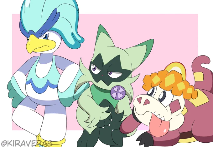 Paldea middle evos! #PokemonScarletViolet 