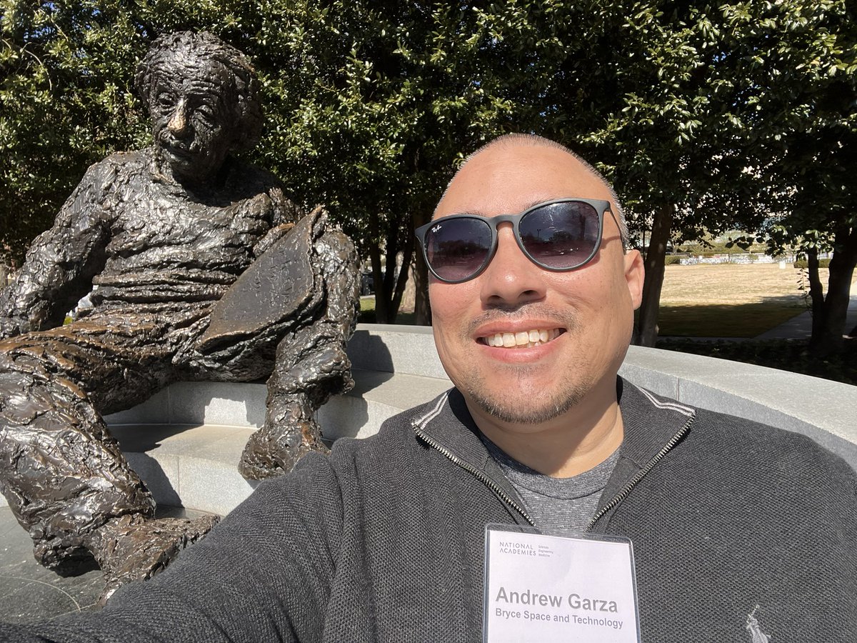 ga_rza's tweet photo. I spent Pi Day at a conference at the National Academy of Sciences. Perfect opportunity to say happy birthday in person to the homie Albert. Also took in some great discussions on ways data and experimentation can improve Federally funded research. Happy 3.14 to all! 🤓 https://t.co/1S92vtdcTC