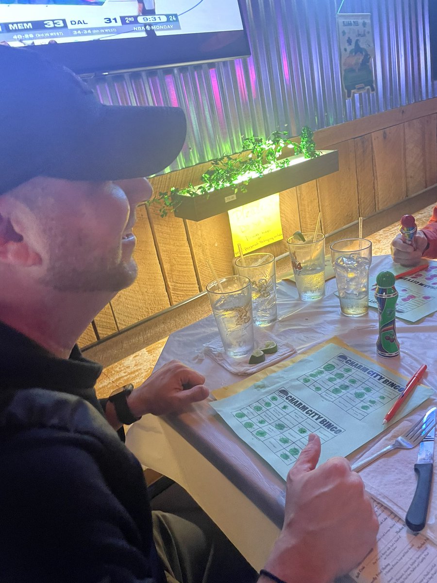 Who doesn’t love @CharmCityTrivia Music Bingo?!?
#bingo #music #funwithfriends <a href="/jstew282/">Jake Stewart</a>
