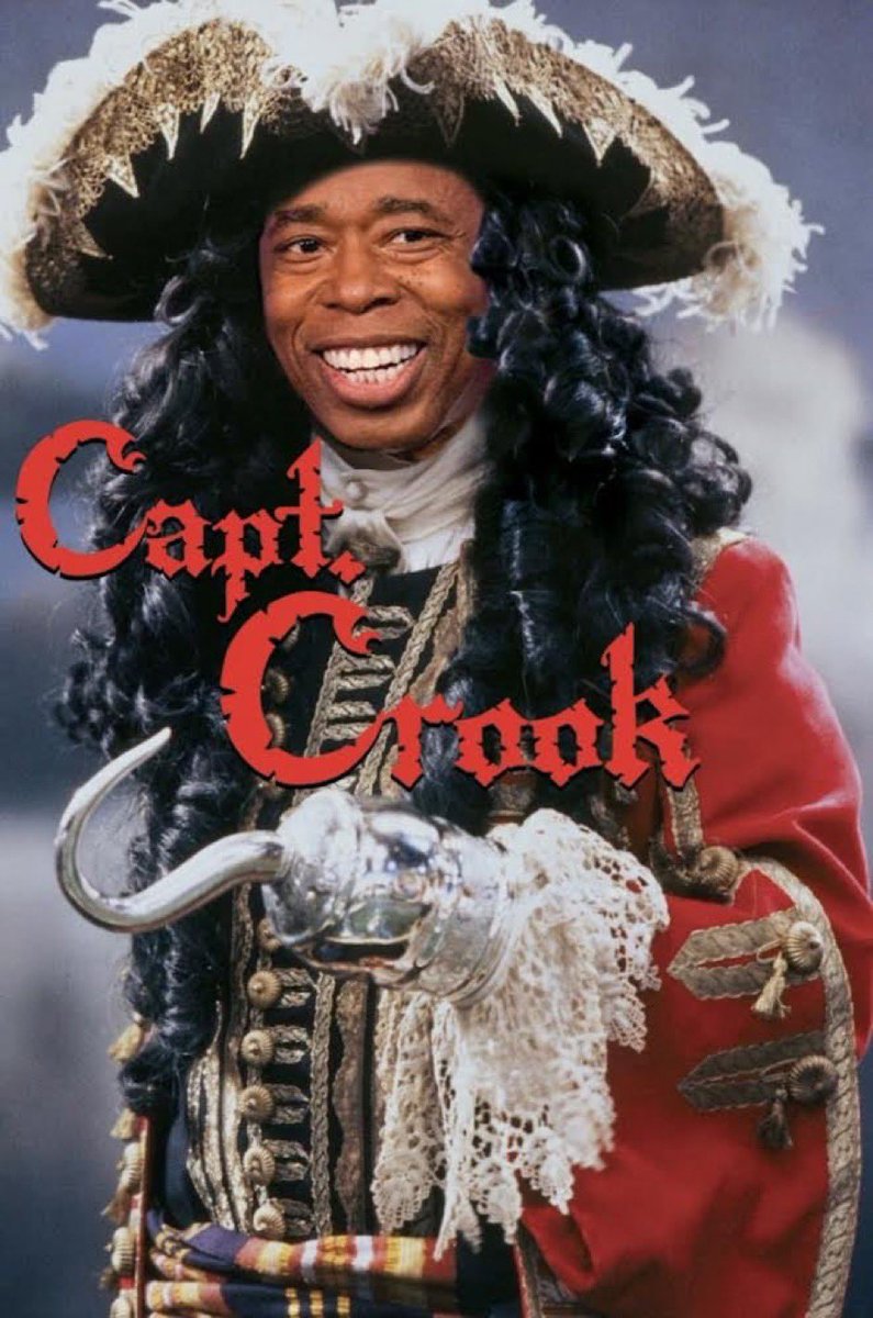 nychange's tweet photo. #CaptainCrook will take any and all treasures! Treasure chests don’t fill themselves! https://t.co/qS1Z7O6dLr
