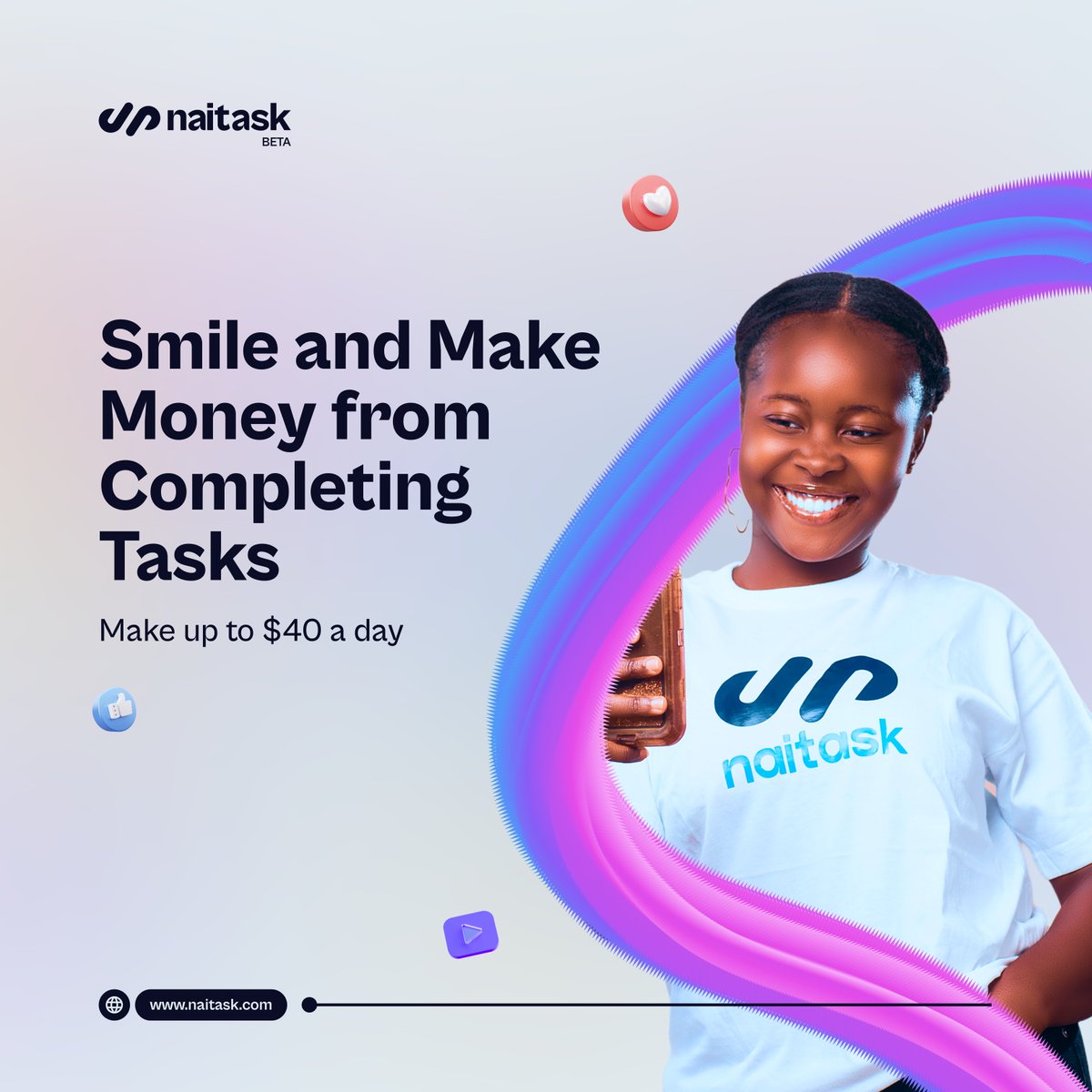 naitaskco's tweet photo. Why haven't you signed up yet?
.
Get started on https://t.co/9v73xAitvJ
.
#wednesday #wednesdaymorning #naitaskco #socialmediaagency #performsocialtask #earnonline https://t.co/TQ7JchXe3H