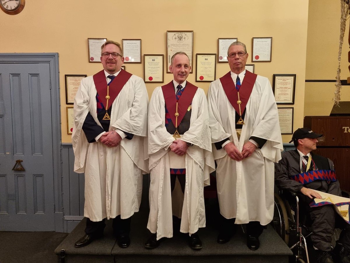 A lovely evening spent at Connaught Chapter Installation <a href="/PGLSomerset/">Somerset Freemasons</a> <a href="/PGCSomerset/">Somerset RoyalArch</a>
