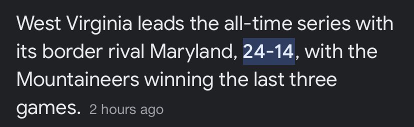 WVUPlzWin's tweet photo. I’ve never seen / interacted with a Maryland fan on this app; honestly surprised they even know how to use it.

But it’s crazy how they immediately talk about calling us “poverty” whilst having losing records against us in football &amp; basketball. 

Fuck the Twerps. #BeatMD https://t.co/QlNjrZxluT
