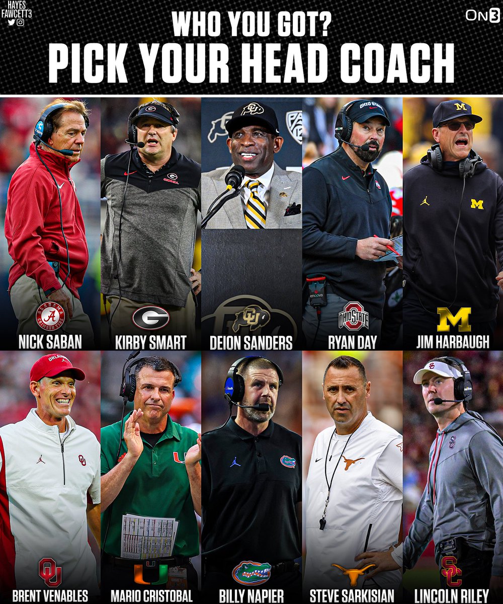 Hayesfawcett3's tweet photo. If you’re a recruit, who are you playing for?🤔 https://t.co/YDMhgoU35X