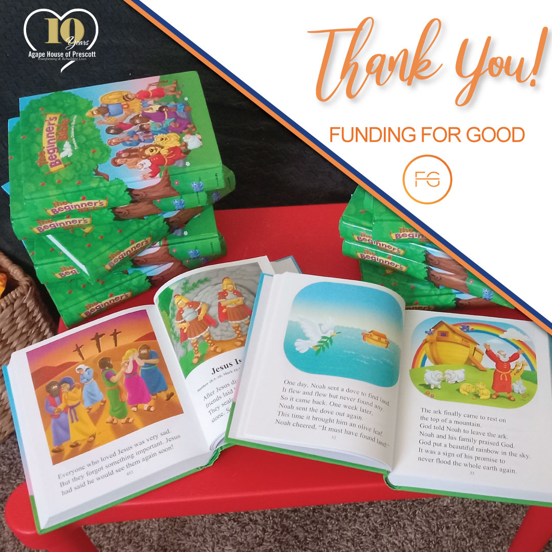 AgapeHouseAZ's tweet photo. 👨👦Thank you, Mandy Pearce and your team at Funding For Good, for being at our side since 2019. See more 👉 https://t.co/IZm8eEVTgi❤️🏡
#FundingForGood #AgapeHousePrescott #KeepingFamiliesTogether #TransformingLives #FaithHopeLoveHousing #Nonprofit #TogetherWeCan #EndHomeless https://t.co/w2gBOAe7Cq