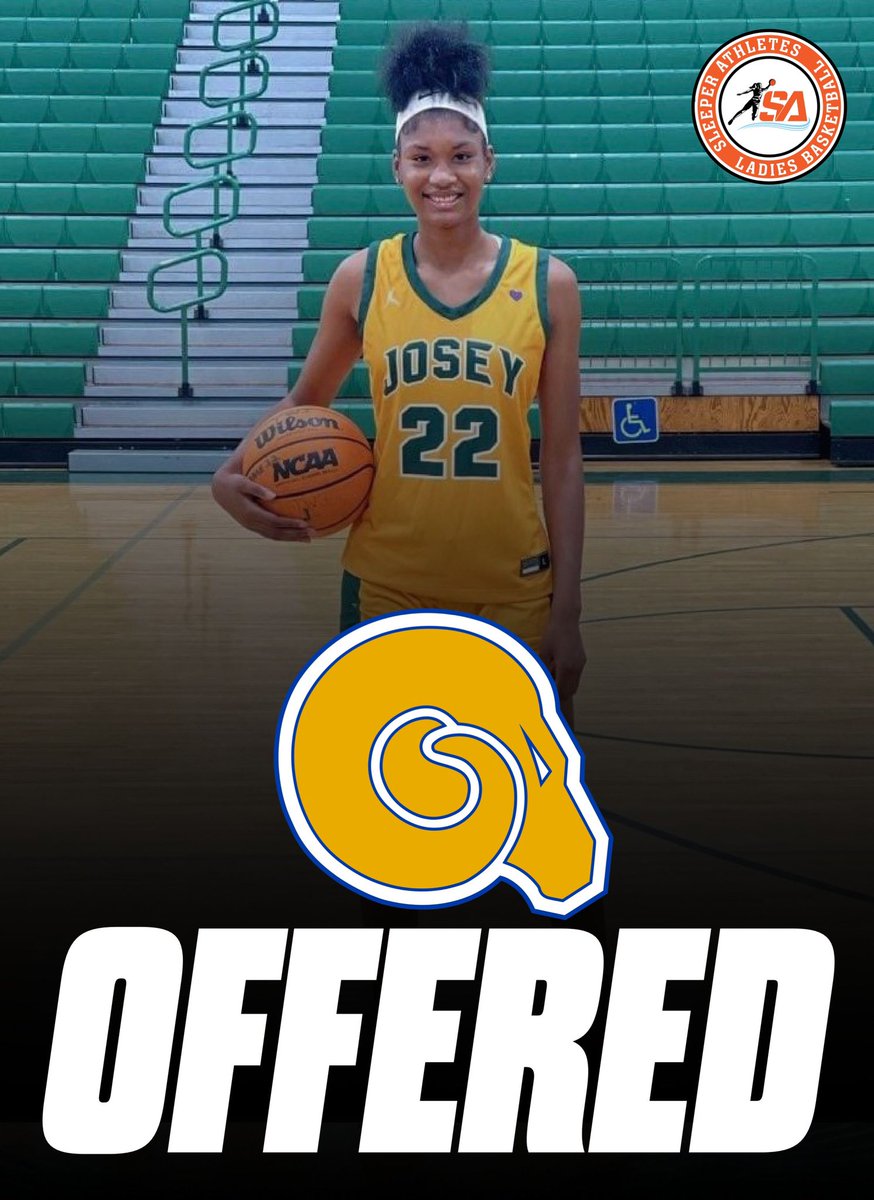 #Josey HS (GA) 2023 F/C Ja’Siiyah Holmes (<a href="/siiyahnecole/">siiyahnecole_</a>) receives offer from the #AlbanyState #LadyRams