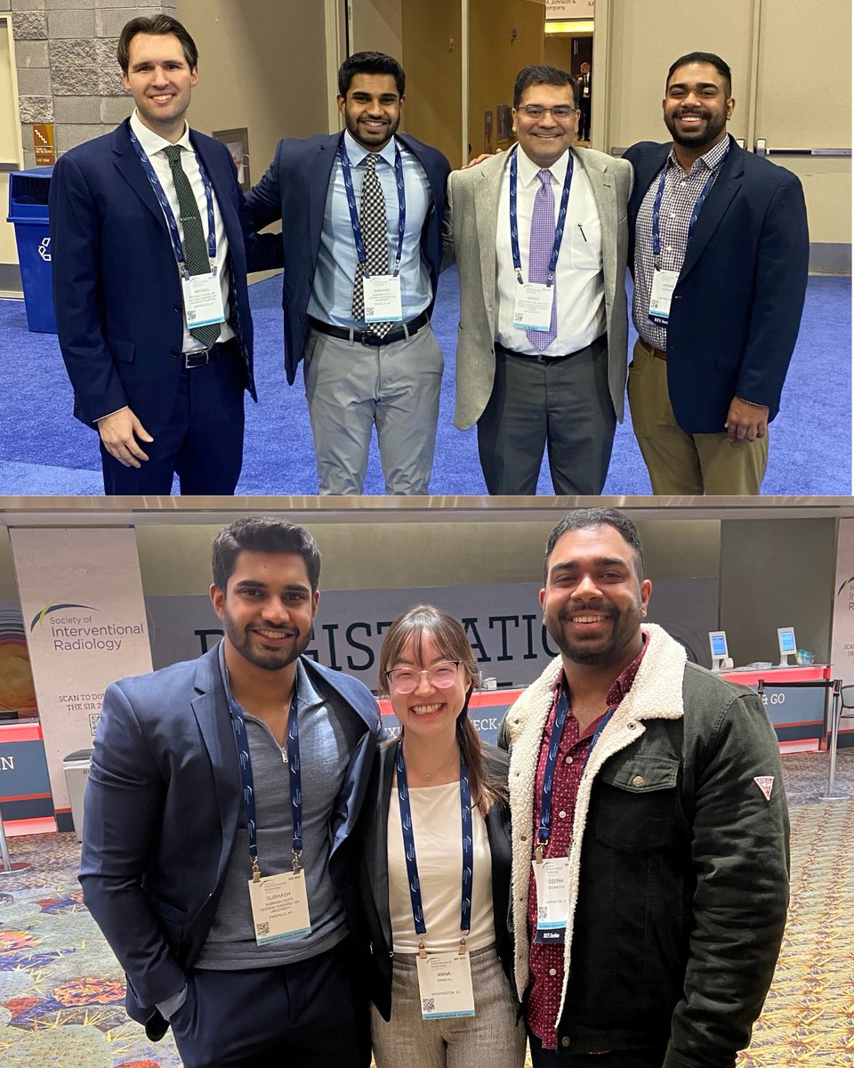 Had a blast hosting the Medical Student Programming at #SIR23PHX! It was so great meeting and reconnecting with friends, students, and mentors. The future of #VIRad is bright 💪🏾 

@SIRRFS @SIRspecialists #medtwitter