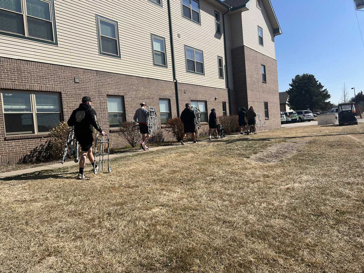 Coach Fiscus (@coachjfisc) on Twitter photo The guys did some service at the Cedars retirement community today. It’s nice to be able to give back to our community. 
Scholarship. Participation. Service. The guys did some service at the Cedars retirement community today. It’s nice to be able to give back to our community. 
Scholarship. Participation. Service.