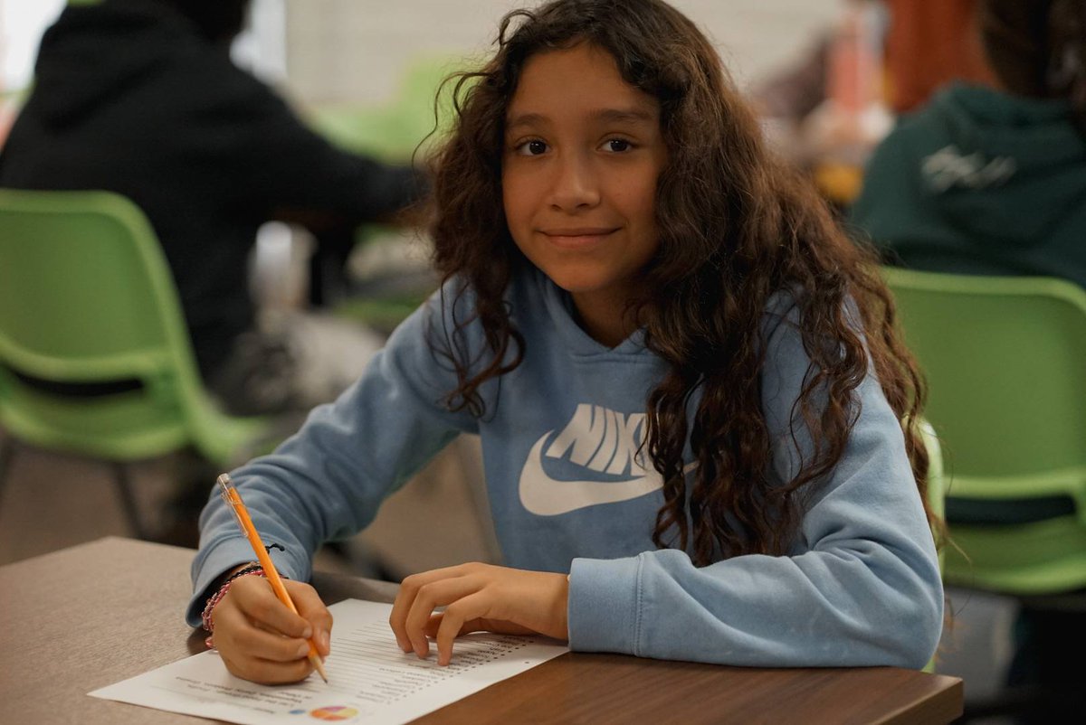 GEMSLVNV's tweet photo. Small classes and individual attention are at the heart of our free public middle school for girls. Join our community for 2023/24. https://t.co/Yp13yVvSxQ https://t.co/aUHlarn3u5